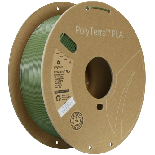 PolyTerra™ Dual PLA - Camouflage (Dark Green- Brown) - 1.75mm - 1KG